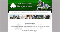 Desktop Screenshot of jdhassociationmanagement.com